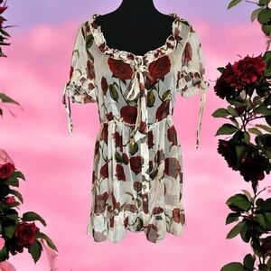 NWT DOLLS KILL RETURN TO ME BABYDOLL DRESS OUT OF STOCK  XL